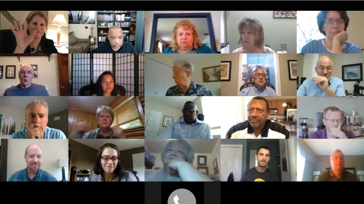 Mennonite Church USA Executive Board members meet by videoconference Sept. 11-12. — Mennonite Church USA