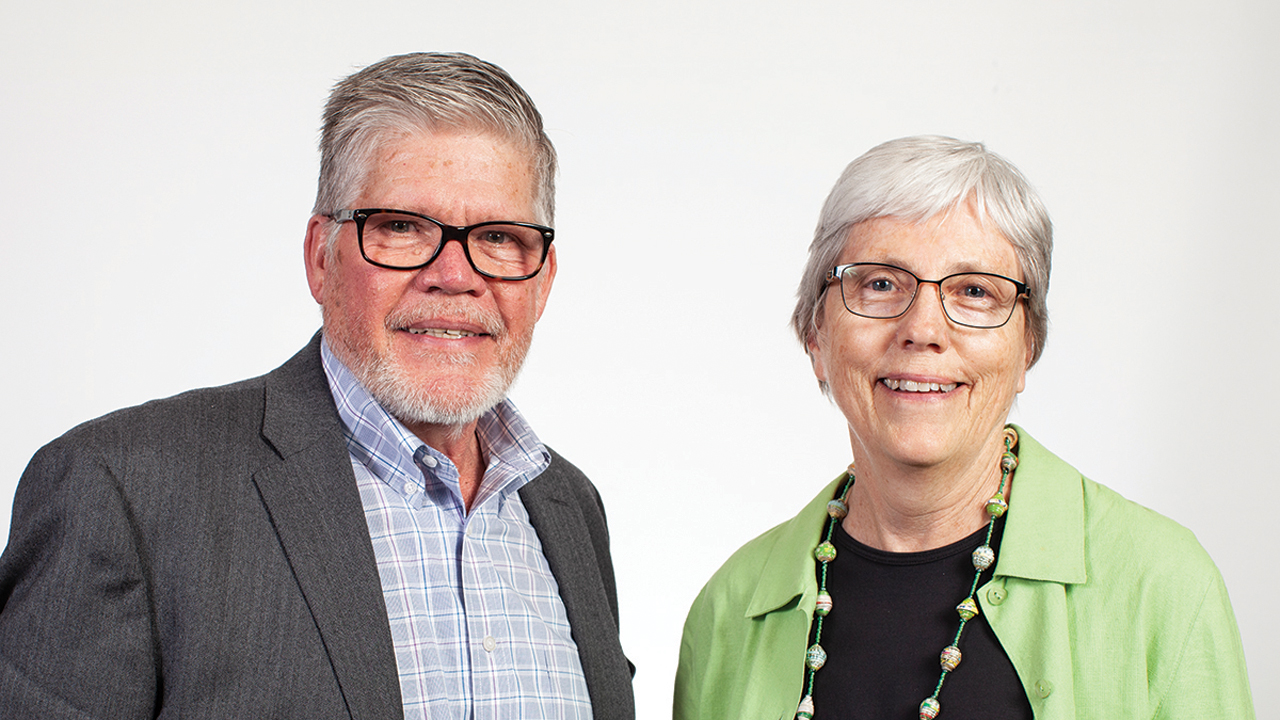 At MCC’s centennial celebration Oct. 17, J Ron Byler will be recognized for his 10 years of service as executive director of MCC U.S., and Ann Graber Hershberger will receive a blessing as the next MCC U.S. executive director. — Brenda Burkholder/MCC