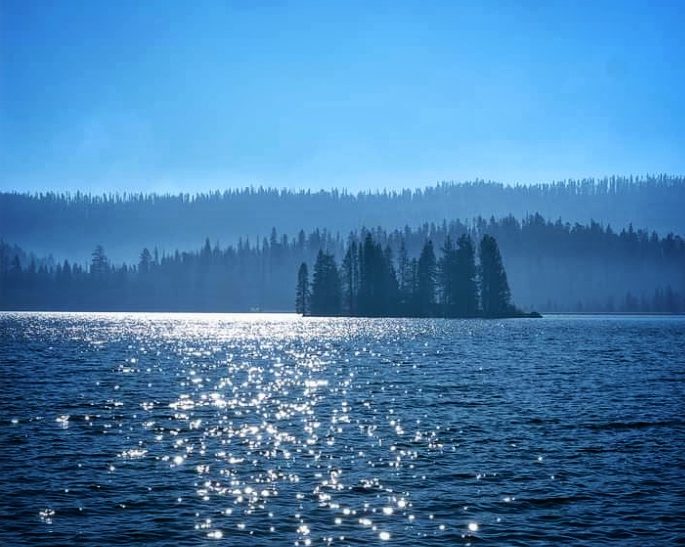 Huntington Lake after the Creek fire. Photo provided by David Augsburger