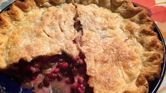 Raisin Cranberry Pie by David Augsburger.