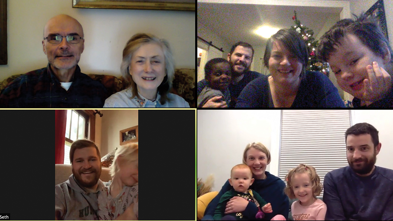 Grand Rapids Mennonite Fellowship meets online for worship via Zoom on Dec. 20. — Grand Rapids Mennonite Fellowship