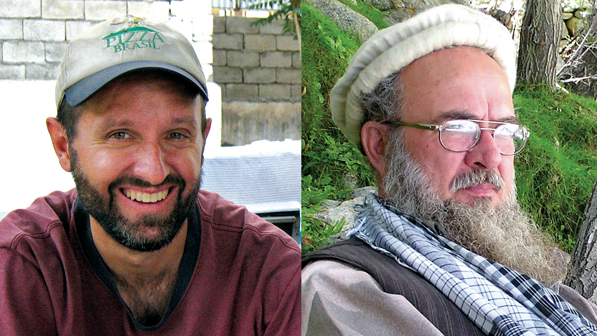 Glen D. Lapp, left, and Al Geiser: peacemakers in Afghanistan.