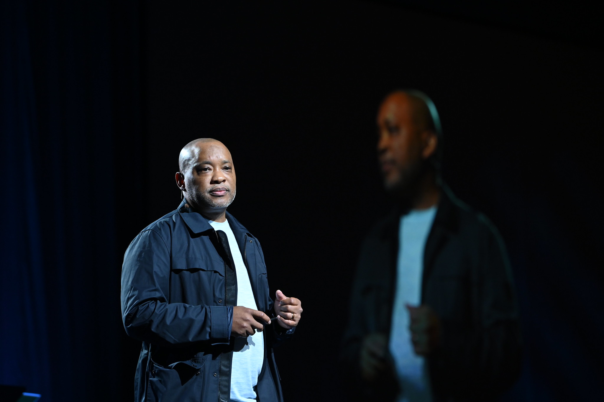 Mennonite Church USA executive director Glen Guyton delivers the MennoCon21 worship message July 10. — Mennonite Church USA