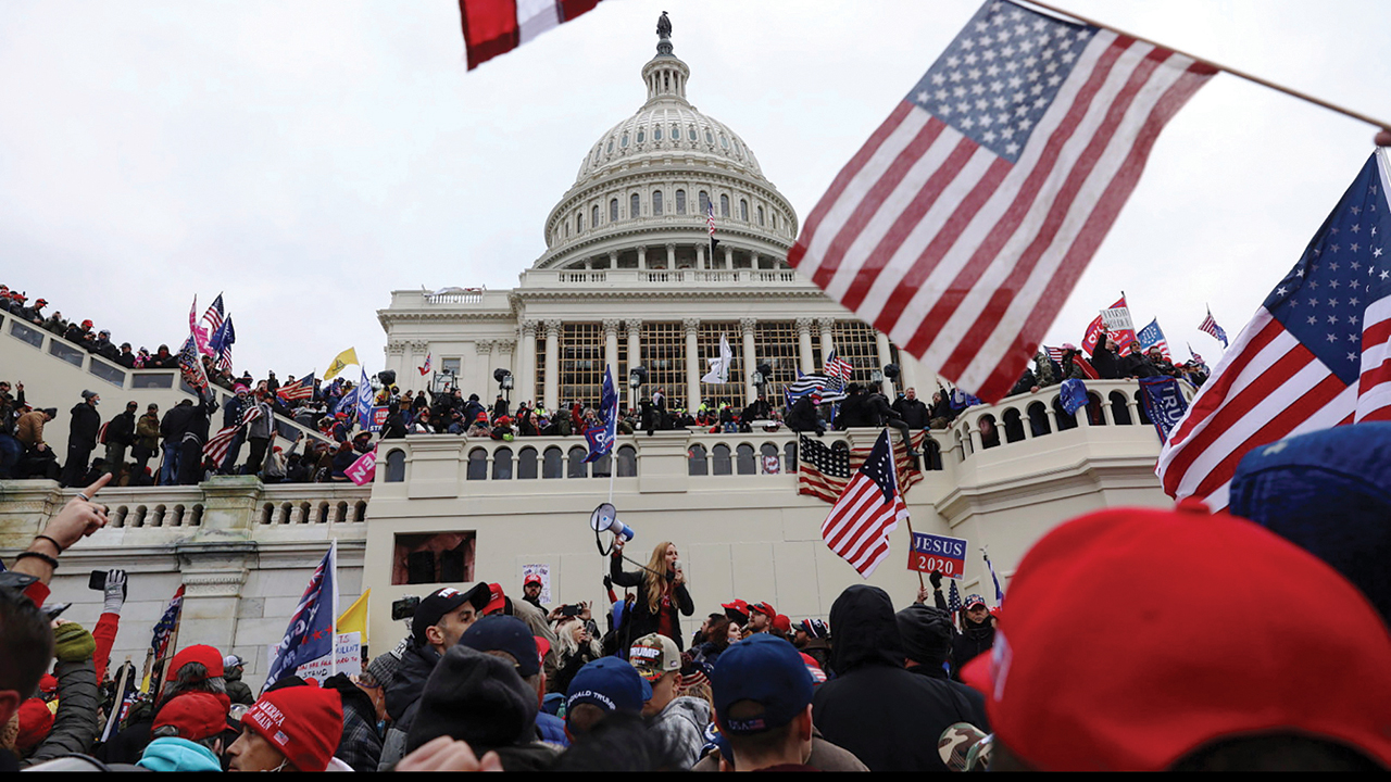 The Jan. 6 Capitol insurrection. — Shafkat Anowar/AP