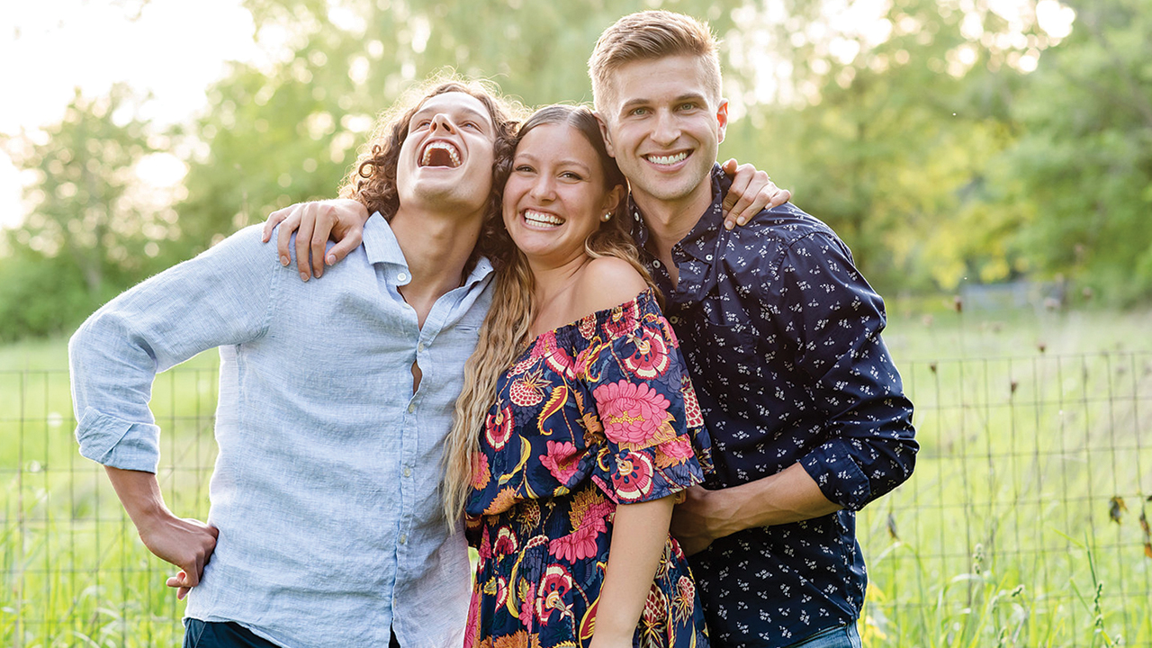 Girl Named Tom are Joshua, Bekah Grace and Caleb Liechty. — Girl Named Tom