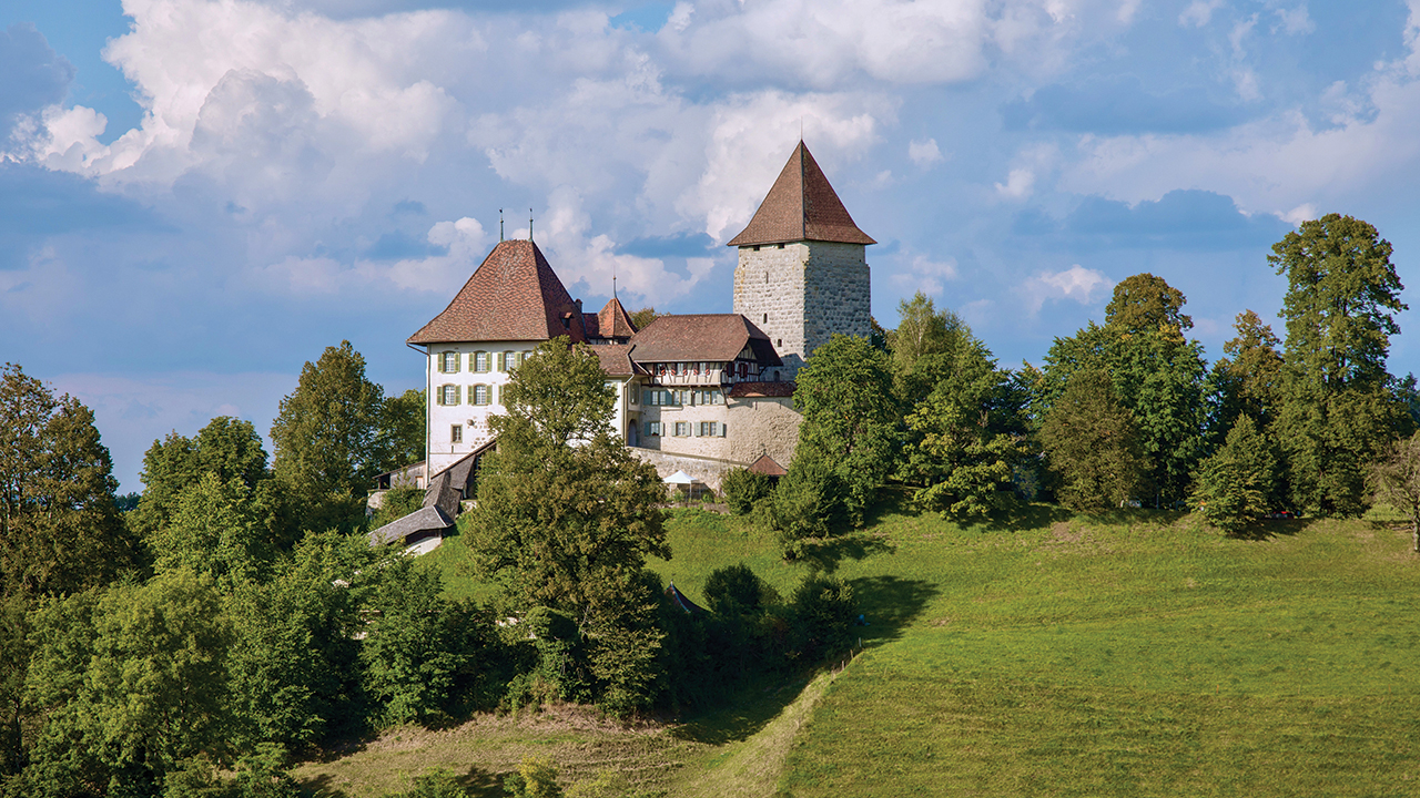 Trachselwald Castle is located in Switzerland’s Emmental Valley, not far from the town of Sumiswald. — Üli Kipfer