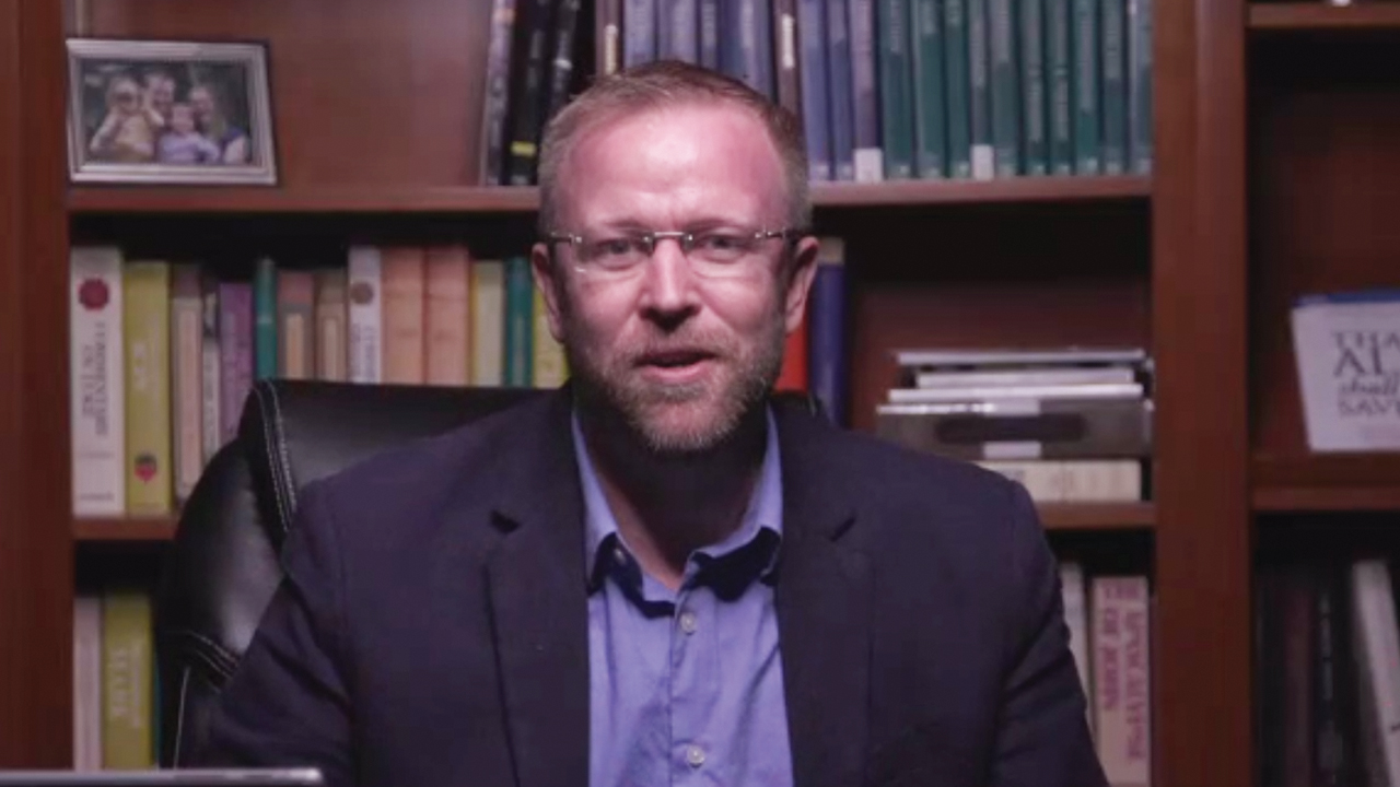 Jon Carlson, Mennonite Church USA moderator-elect, participates in the Oct. 15-17 Constituency Leaders Council meeting. — Mennonite Church USA