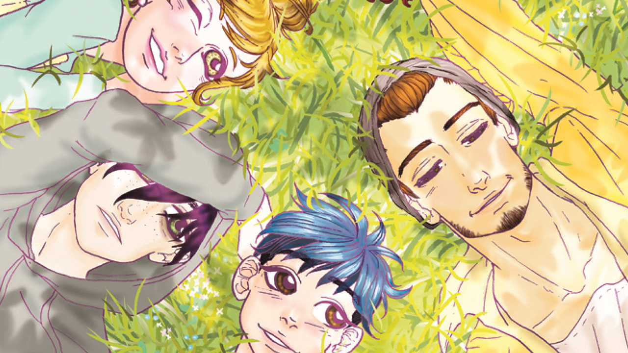 Sangal Goldschmidt’s new book is the first Mennonite manga. — Éditions Mennonites