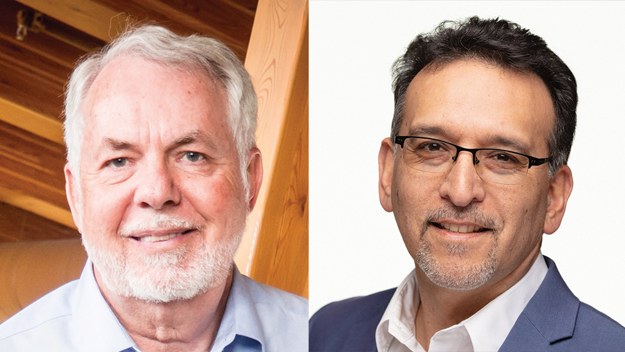 Ron Ratzlaff, left, is chair of the Mennonite Central Committee Canada board of directors. Gilberto Pérez Jr. has been appointed chair of the MCC U.S. board of directors. — Mennonite Central Committee