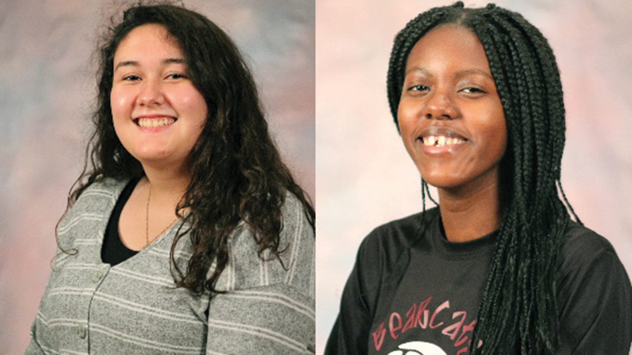 Maria Cortes and Samuela Ndongosieme, students at Freeman Academy, earned the grand prize and honorable mention in Mennonite Central Committee’s 2021-22 high school essay contest. — Mennonite Central Committee