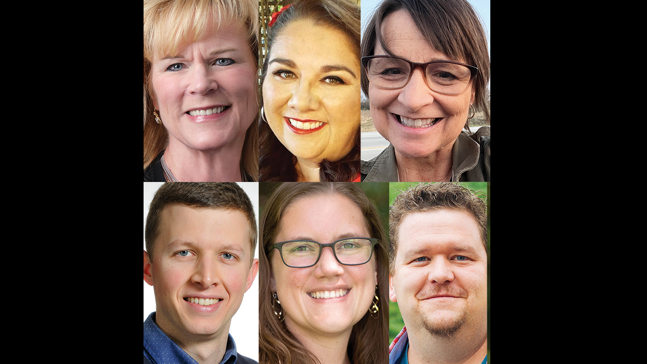 New directors who have joined Mennonite Mission Network in the past year include Jennifer Hayes, Ana Alicia Hinojosa, Joani Miller, Aaron Shenk, Marissa Stewart and Andrew Suderman. — Mennonite Mission Network