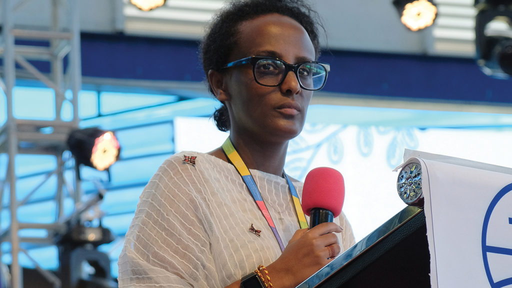 Tigist Tesfaye Gelagle of Ethiopia: “I can forget my pain if I am significant to you.” — Kresna Kurniawan/Meetinghouse