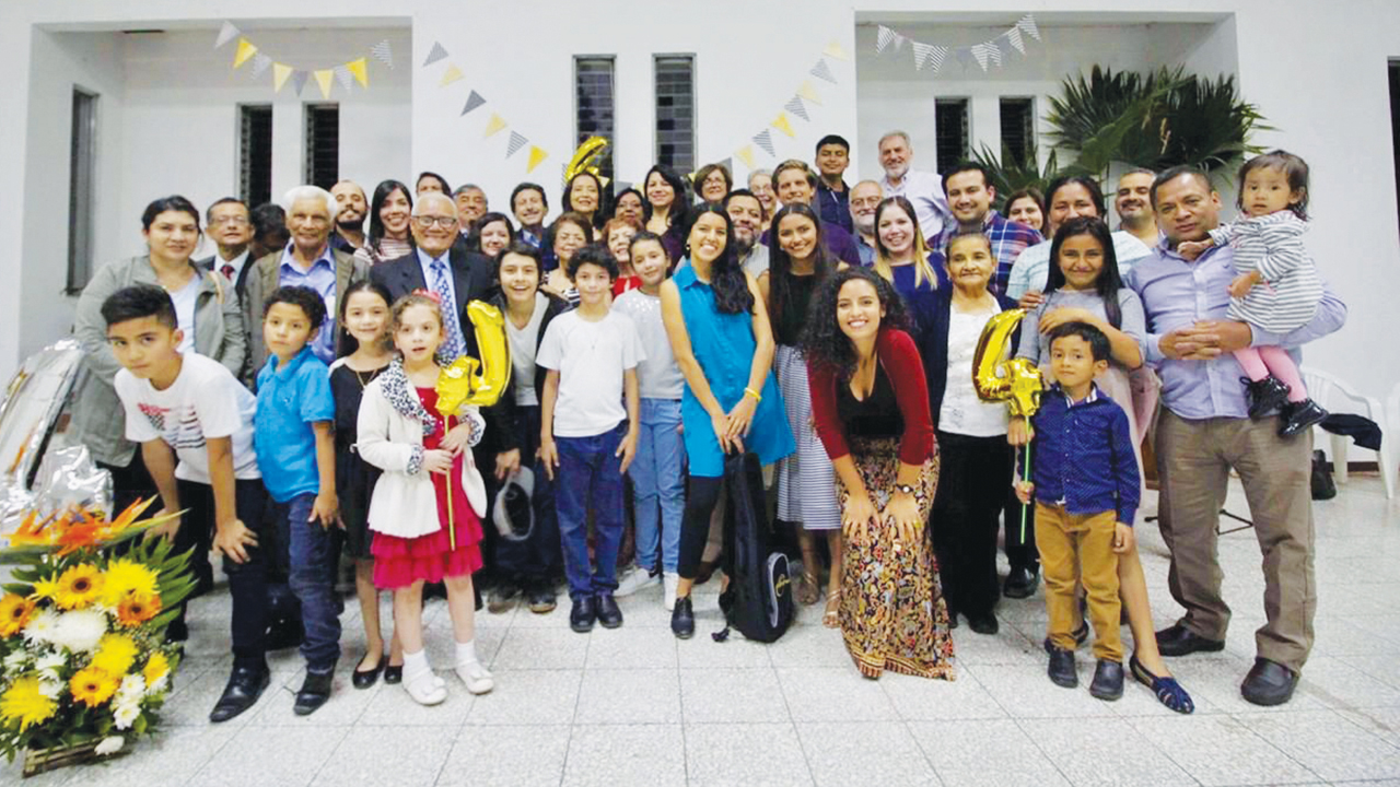Iglesia Cristiana Anabautista Casa de Paz (House of Peace Christian Anabaptist Church) meets on the campus of SEMILLA, the Anabaptist seminary in Guatemala City, Guatemala. — Gilberto Flores