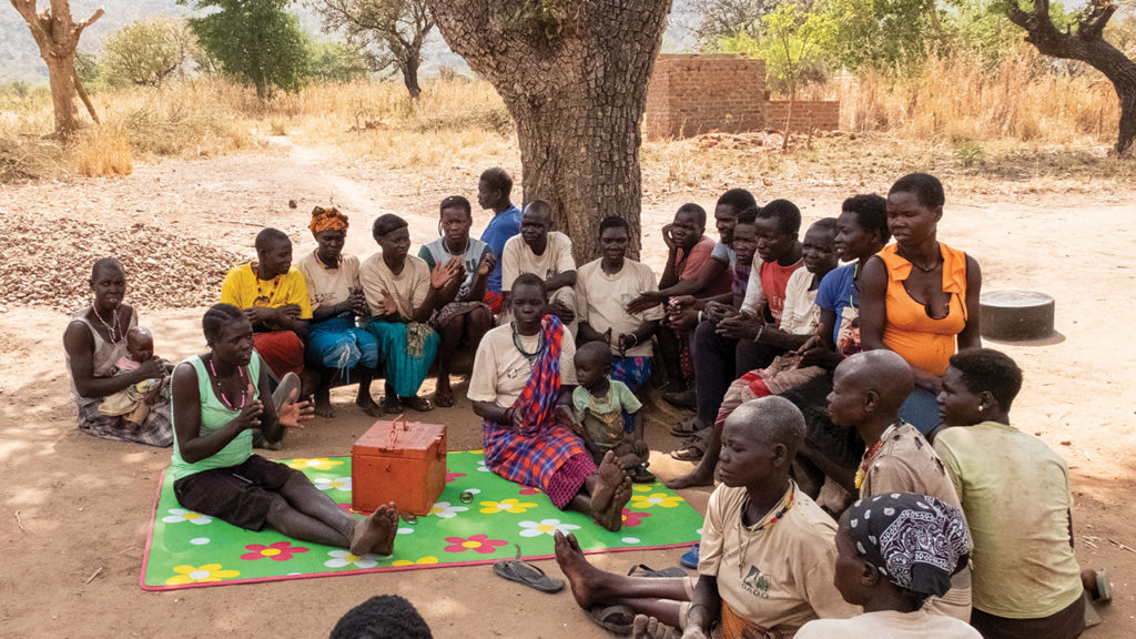 Members of this savings group contribute to a fund they can borrow from to invest in their businesses or pay unexpected bills. — Matthew Lester/MCC