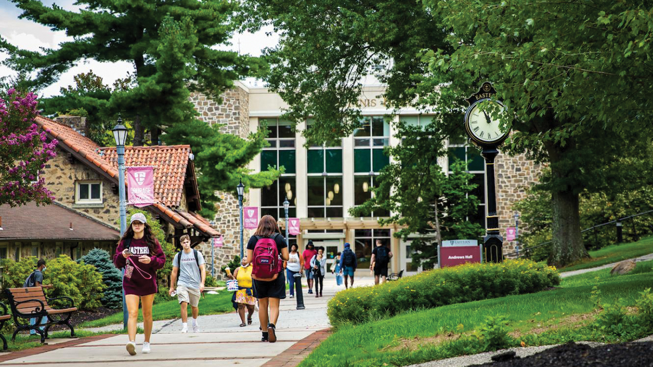 Eastern University's membership with the Council for Christian Colleges and Universities has been put on hold. — Eastern University