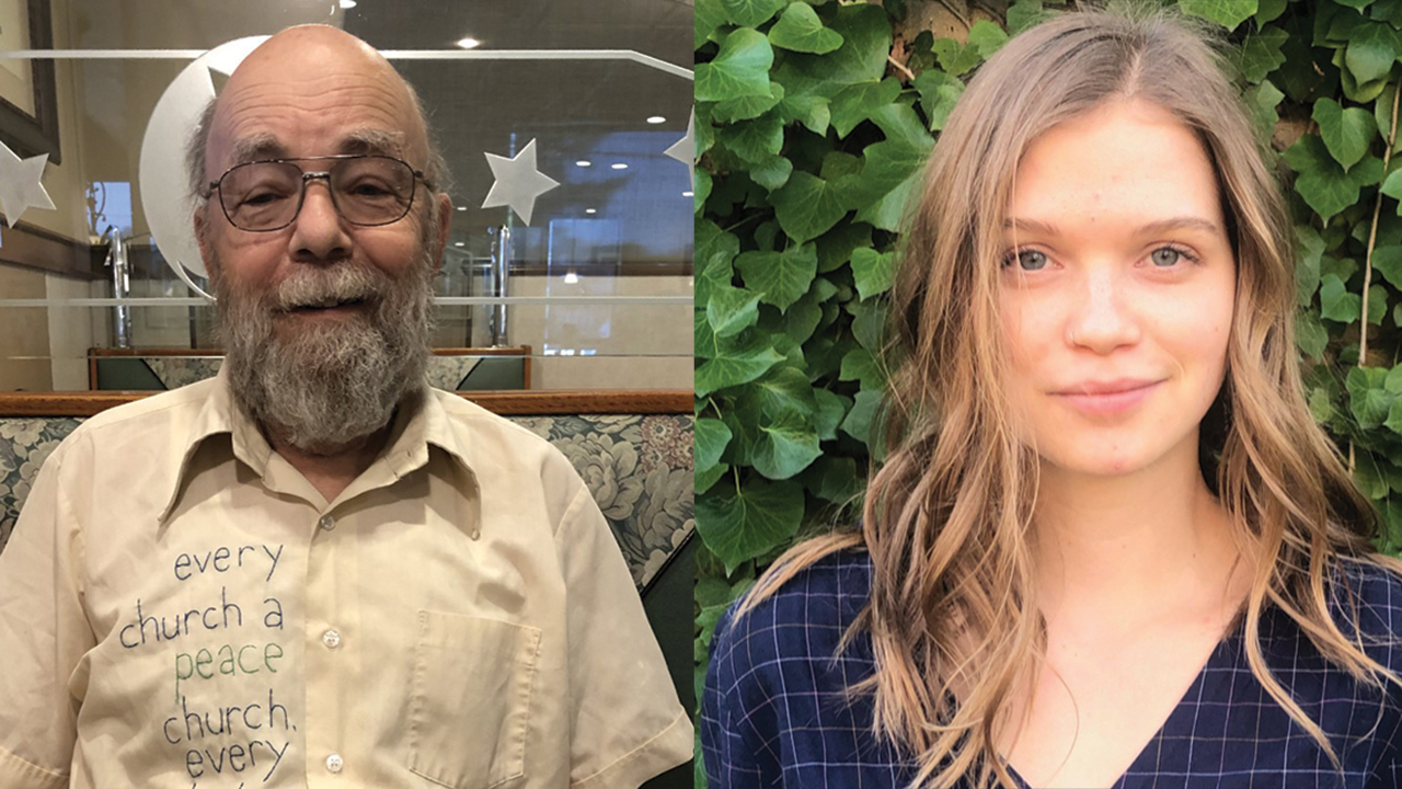 John Stoner and Clara Weybright are Mennonite Church USA’s 2022 #BringThePeace awardees. — Mennonite Church USA