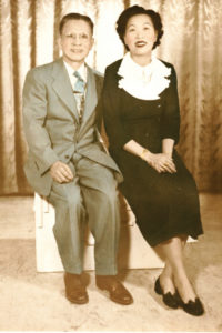 Ging Gar Chew and wife Lee May Hing in 1954. — Jade Nayler