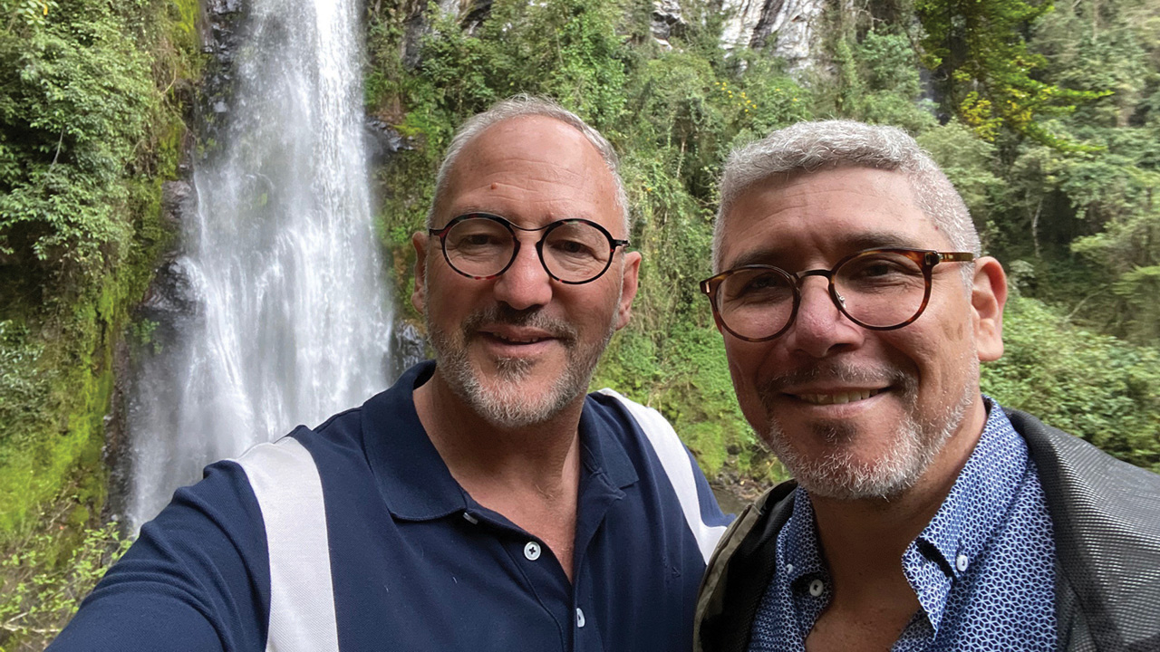 Pieter Niemeyer, left, and Mauricio Palacio. Photo courtesy of Pieter Niemeyer and Mauricio Palacio