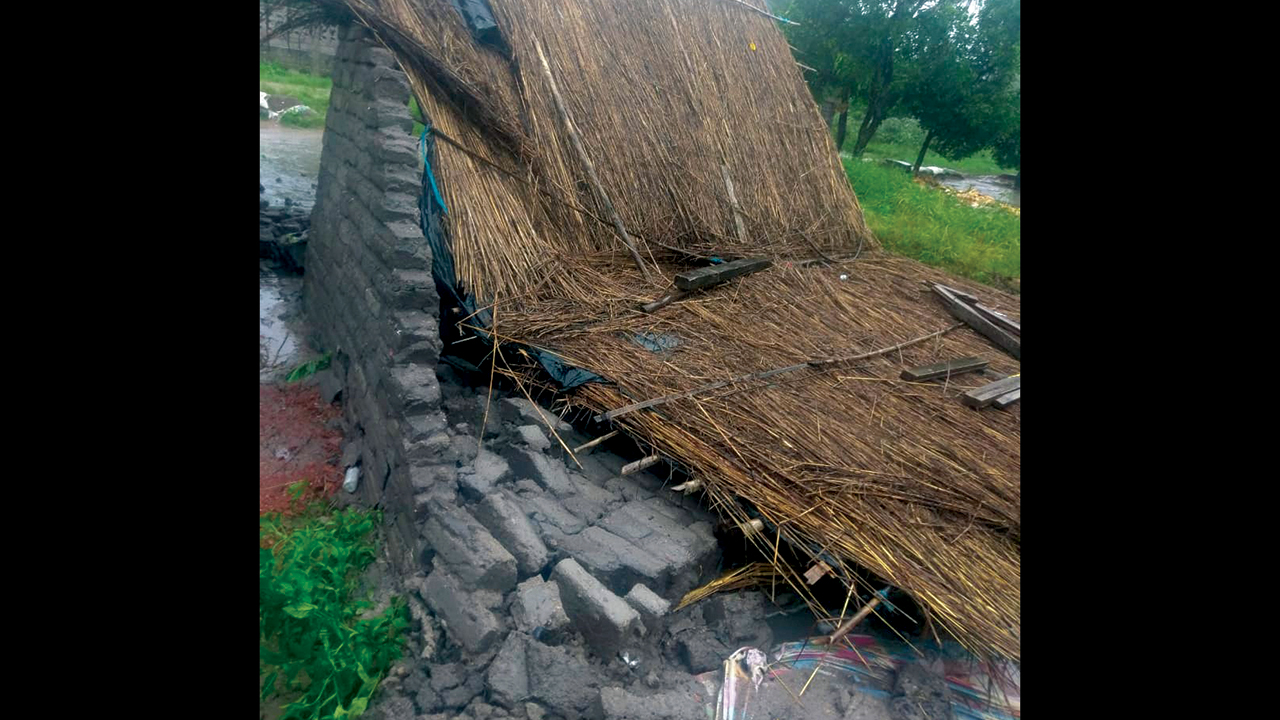 Cyclone Freddy destroyed many structures in Mozambique. — Patricio Milange