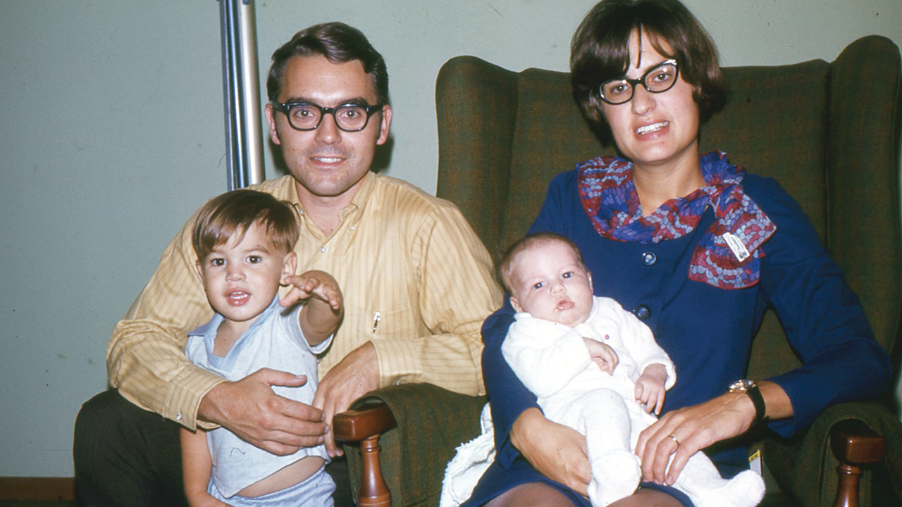 The Holsopple family in 1971: Paul, Pauline, Conrad and Tonya. — Courtesy of Teresa Aeschliman