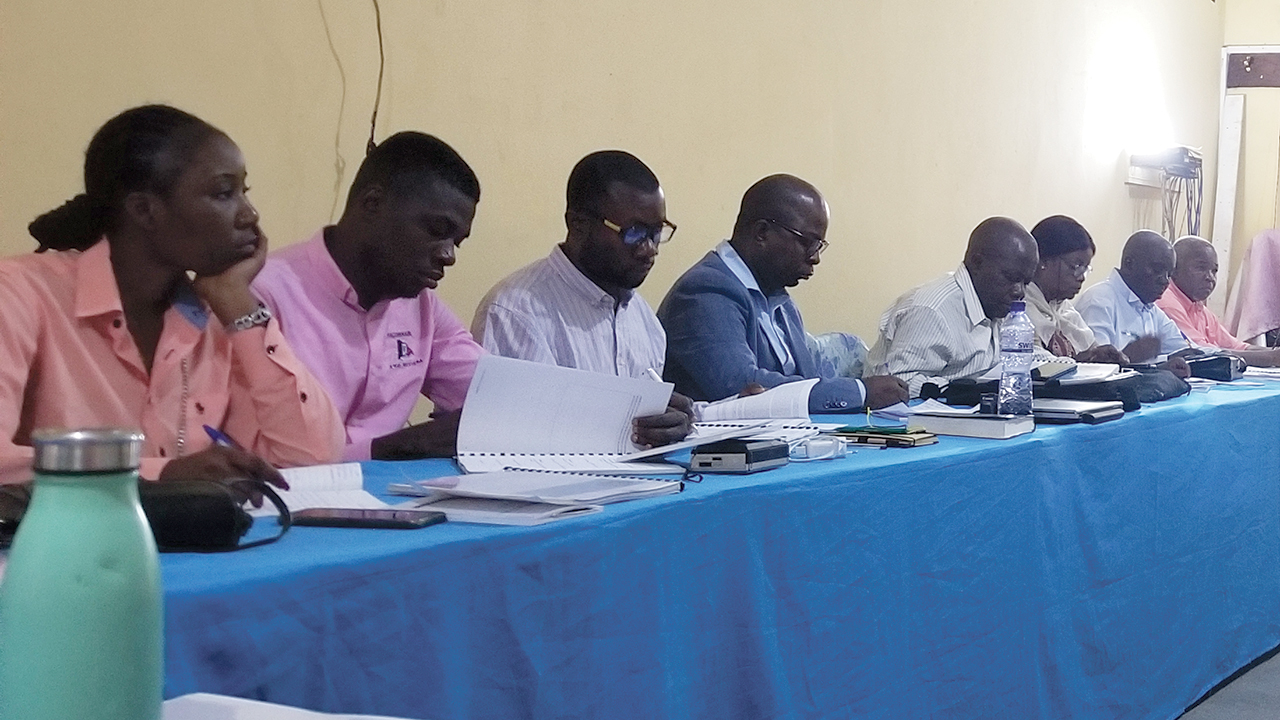 Participants in a biography-writing workshop in the Democratic Republic of Congo shared articles with GAMEO. — Mennonite Mission Network