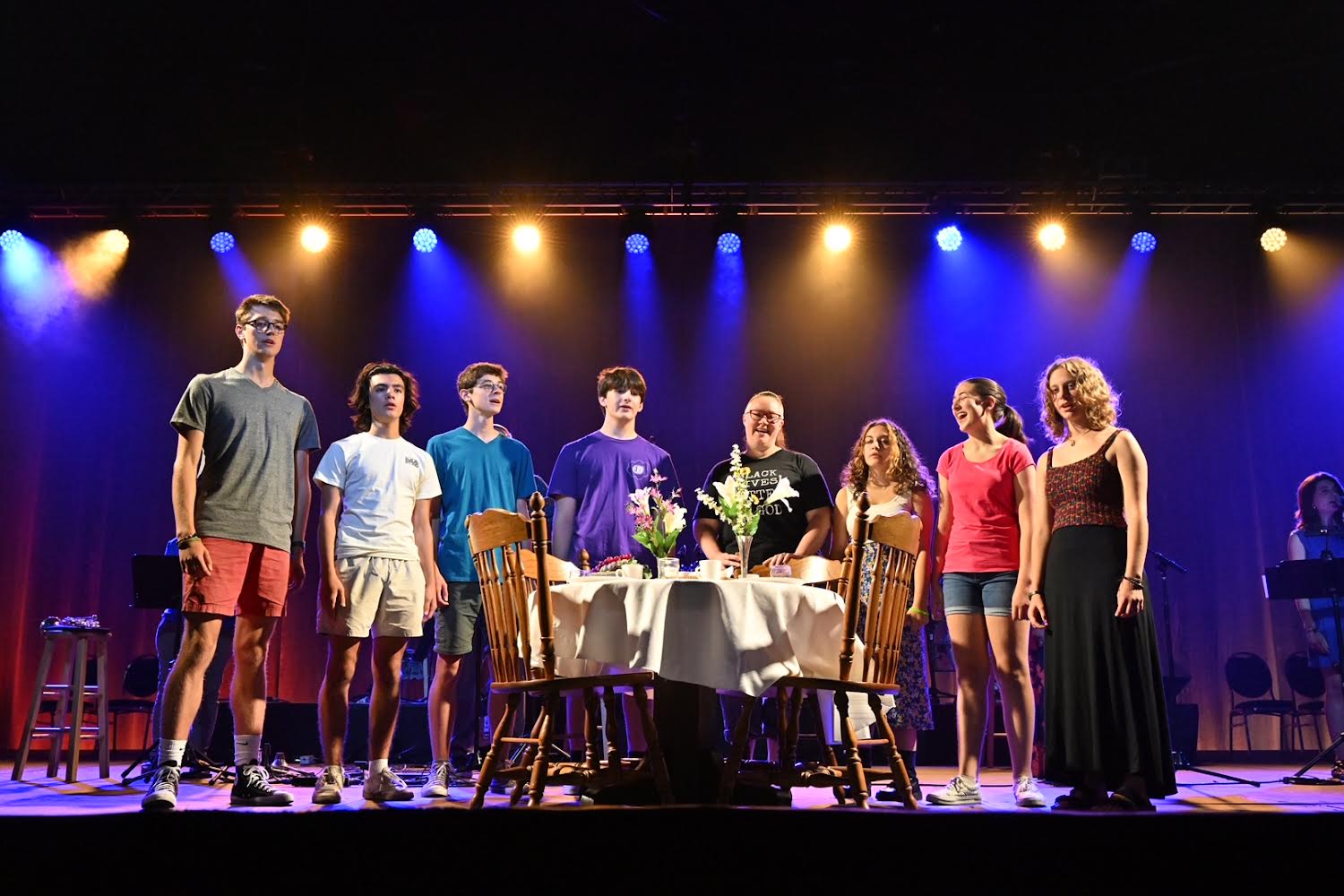 Youth perform during Worship at MennoCon23 on July 5. - Mennonite Church USA