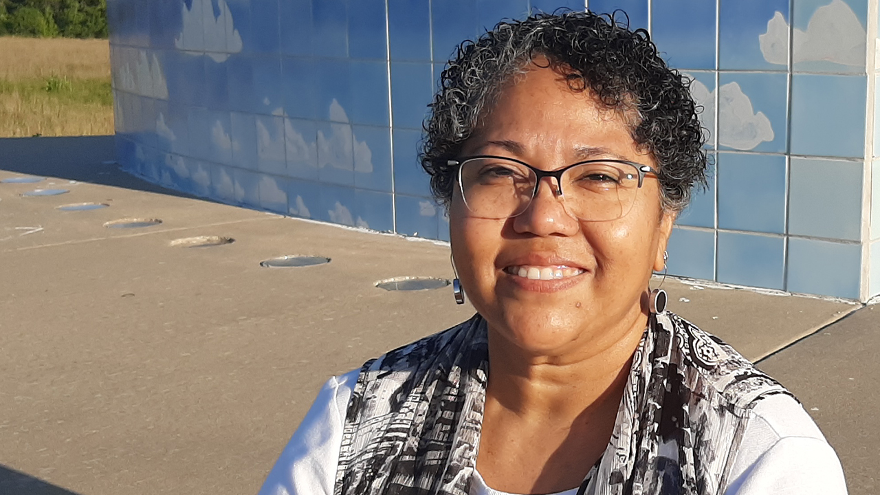 Marisa Smucker, interim executive director of Mennonite Mission Network, in Newton, Kan., in September. — Laurie Oswald Robinson for Anabaptist World