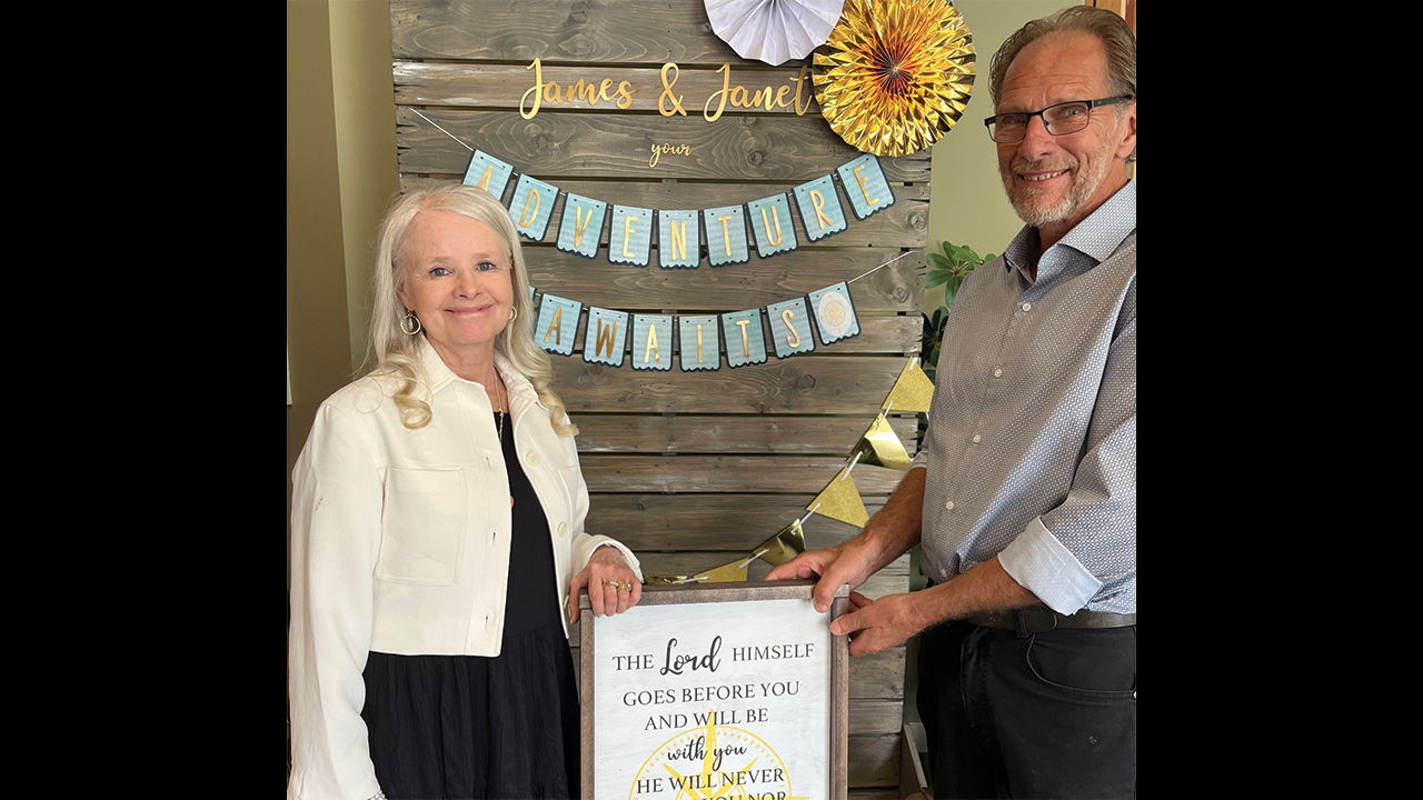 Janet and James Toews lead The Ark in Nanaimo, B.C.— Janet and James Toews