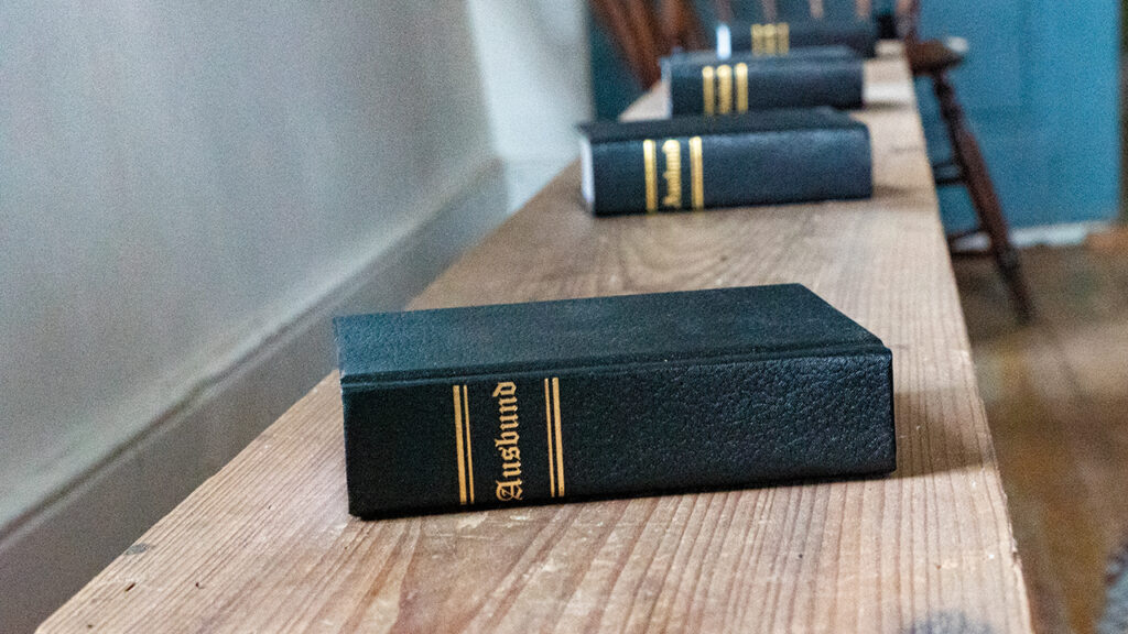 The Ausbund is the oldest Protestant hymnal in continuous use. — Elam Stoltzfus