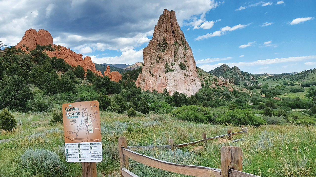 The Garden of the Gods is a National Natural Landmark in Colorado Springs, Colo. — Dorothy Nickel Friesen