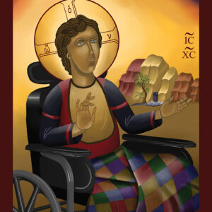“Christ of the Wheelchair” by Derek Yoder