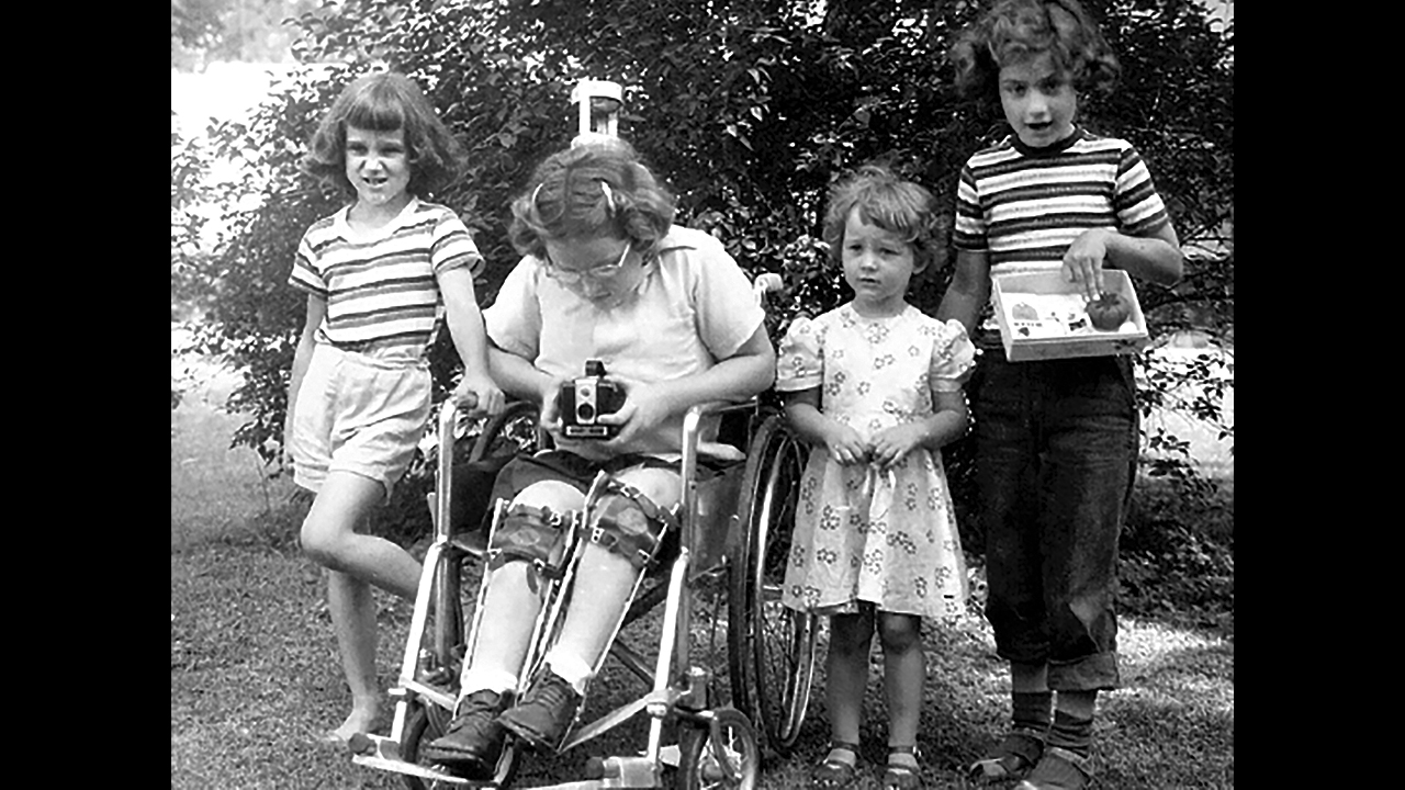 Eleanor Smith, second from left, age 8, with cousins in 1951. She was grateful that her parents let her roam the neighborhood unsupervised. — Henry Dick
