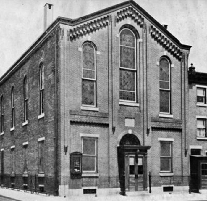 First Mennonite Church of Philadelphia circa 1940. — Mennonite Heritage Center