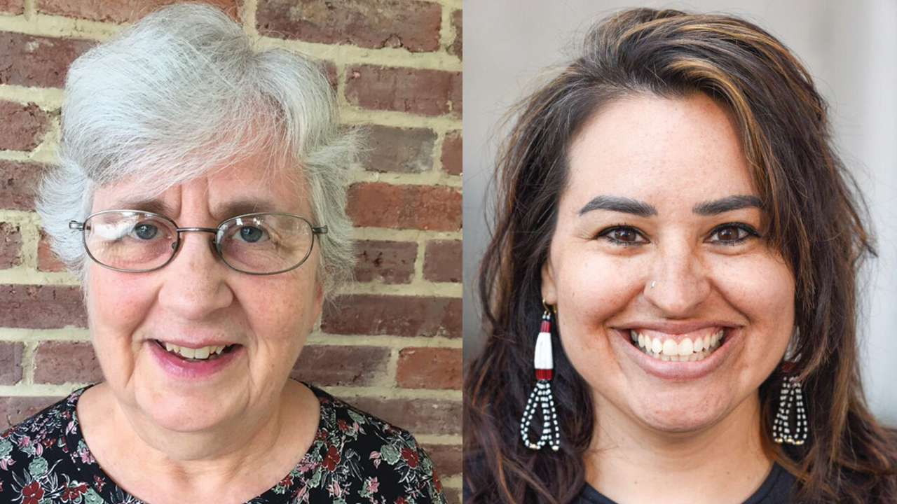 Linda Gehman Peachey and Erica Littlewolf — Mennonite Church USA