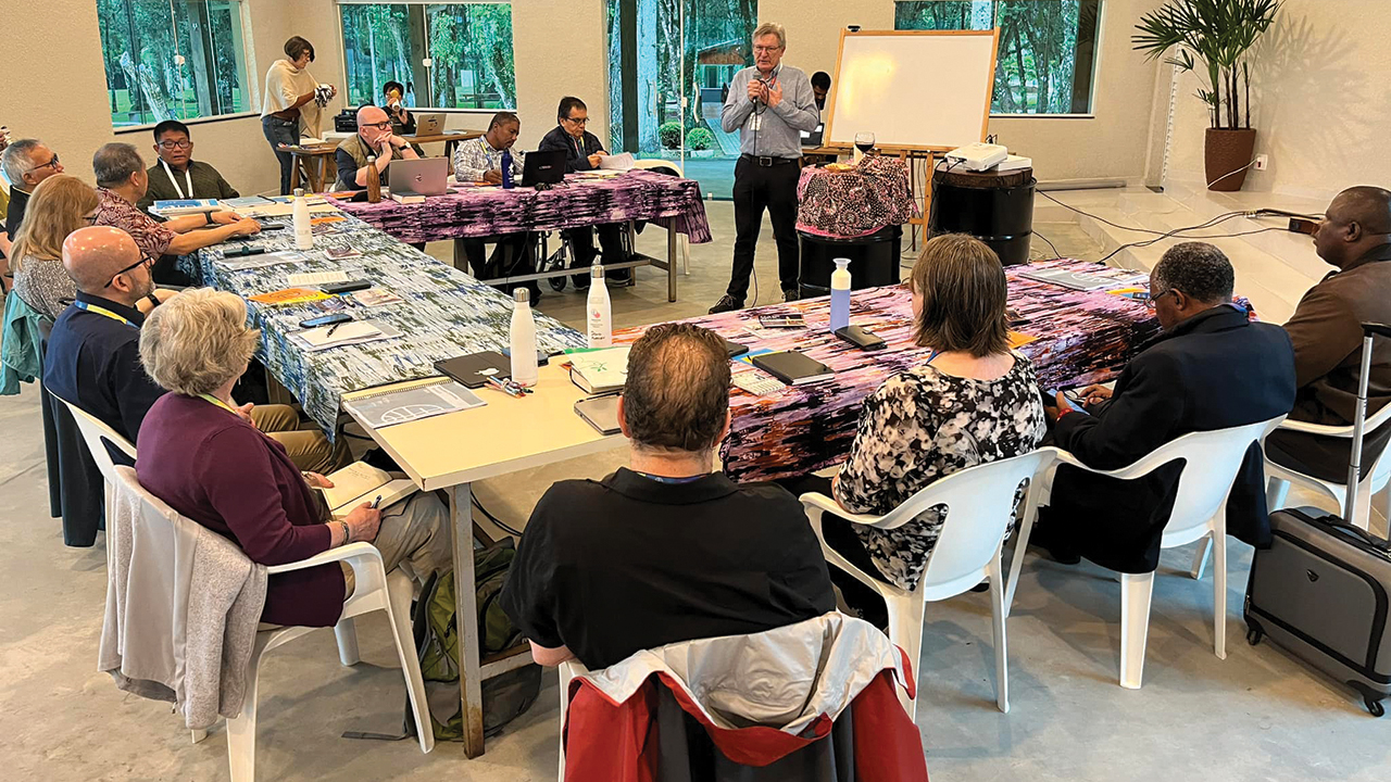 Mennonite World Conference’s Executive Committee met April 8-11 in Curitiba, Brazil. — J Ron Byler/MWC