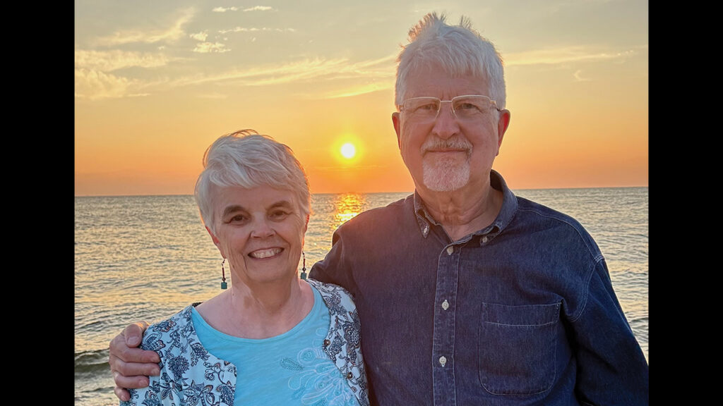 Harriet and Dale Bicksler. “The fruits of the Spirit are as evident in him as in me.” — Courtesy of Harriet Sider Bicksler