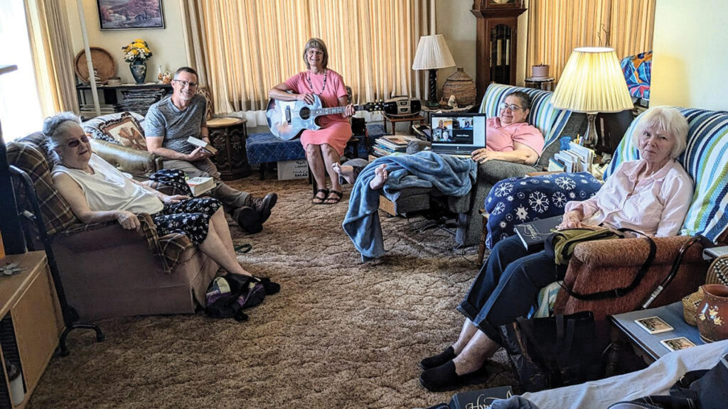 Carlsbad Mennonite Church meets for worship July 14 in Carlsbad, N.M. — Marjorie Engle