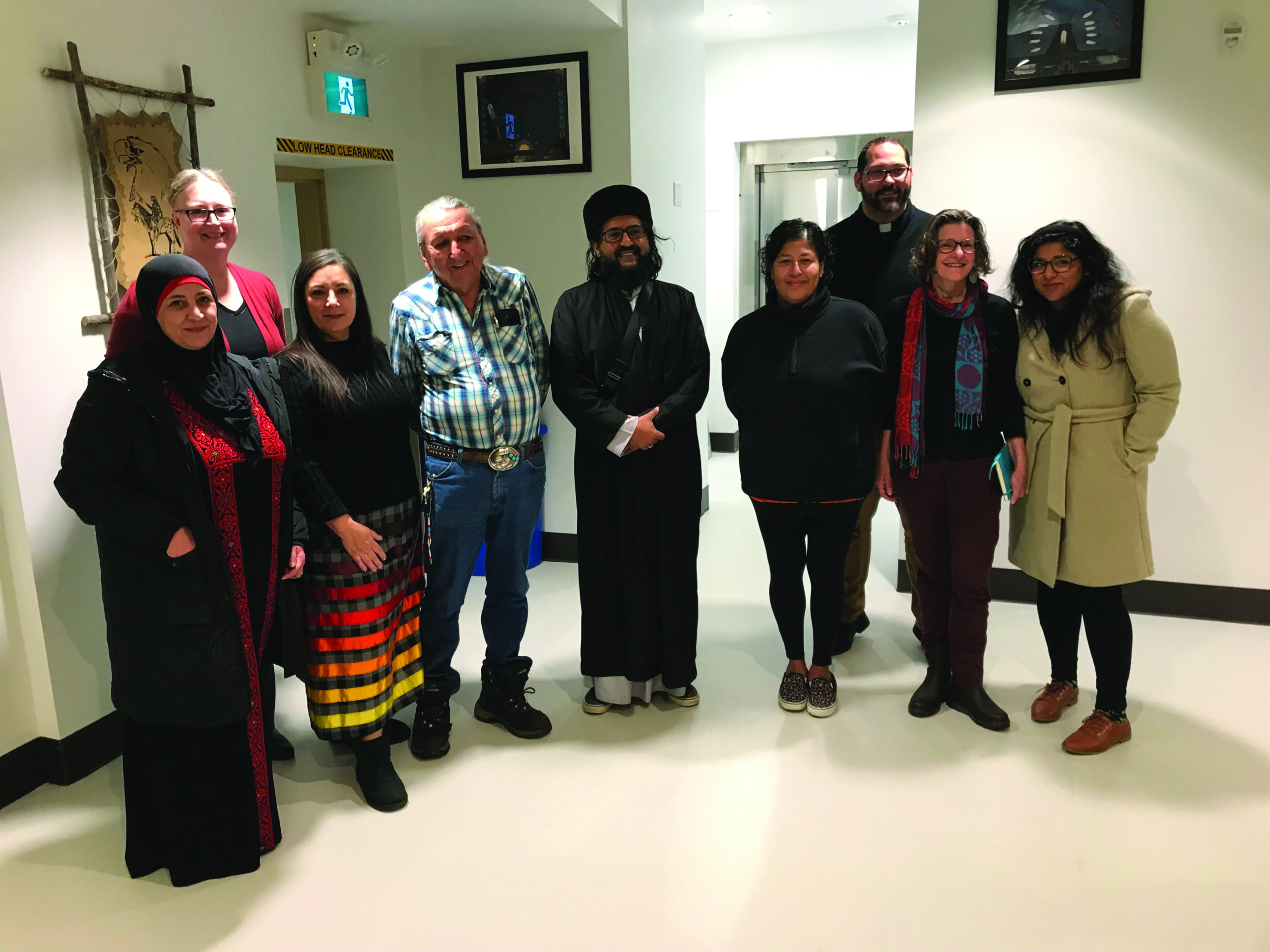 Planners of an interfaith dialogue event organized by A Common Word Alberta in 2023. Photo courtesy of Suzanne Gross.