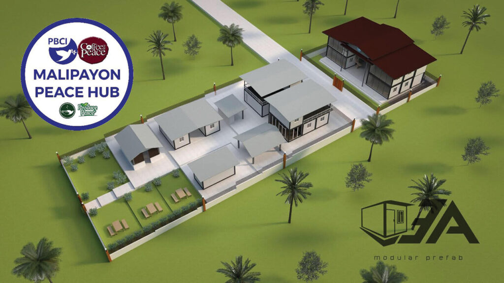 The Malipayon Peace Hub includes a training center, a coffee processing facility and housing for staff and guests. — Peacebuilders Community Inc.