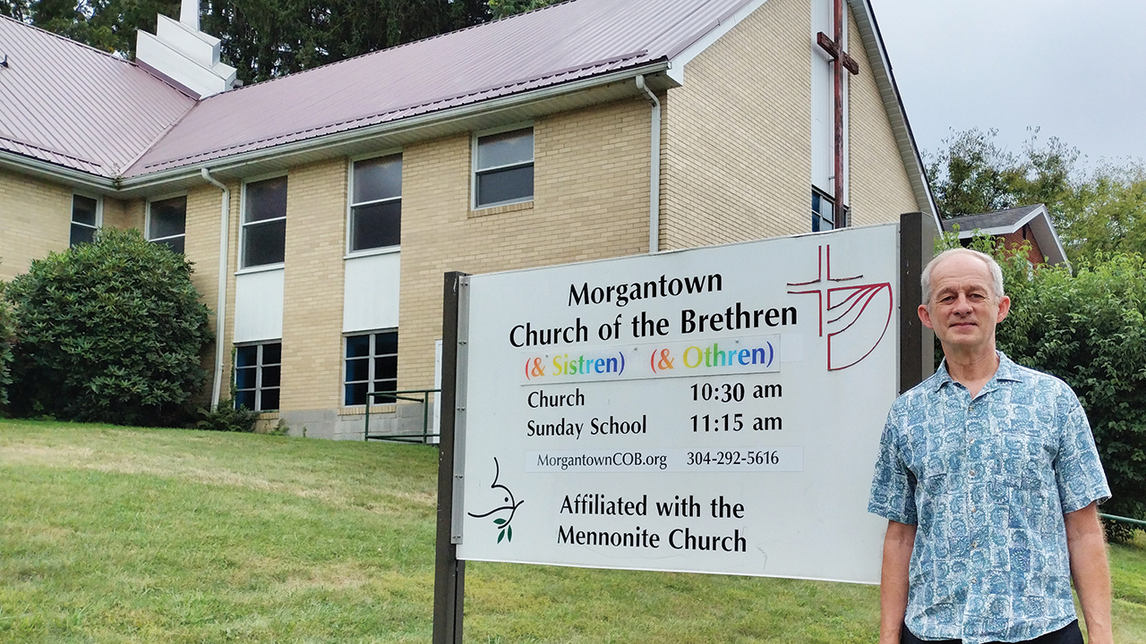 Wes Bergen is pastor of Morgantown Church of the Brethren. — Courtesy of Wes Bergen