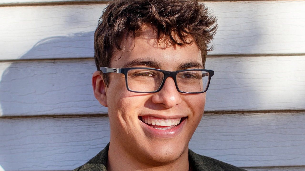 Josué Coy Dick, winner of the 2024 C. Henry Smith Peace Oratorical Contest. — Mennonite Central Committee