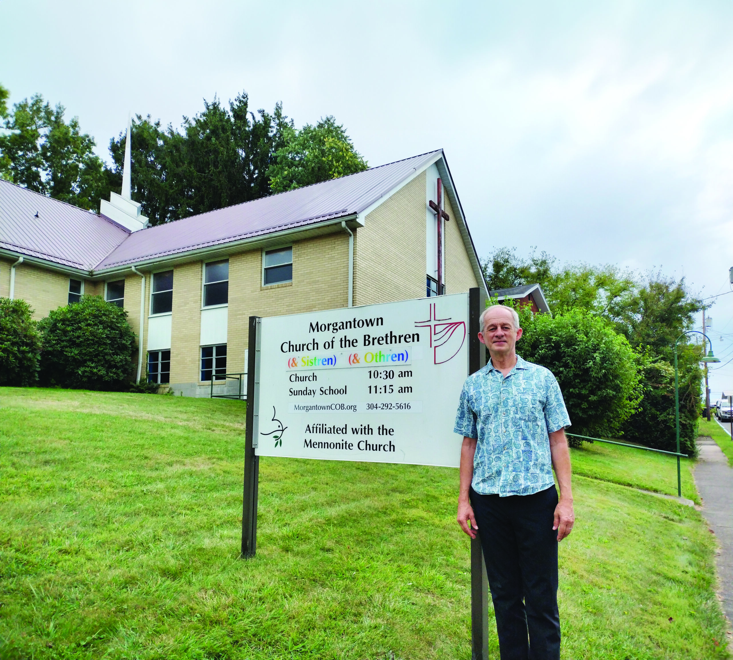 BEYOND NUMBERS — Morgantown Church of the Brethren in West Virginia. Pastor Wes Bergen says, “I’ve always been a small-church person.”