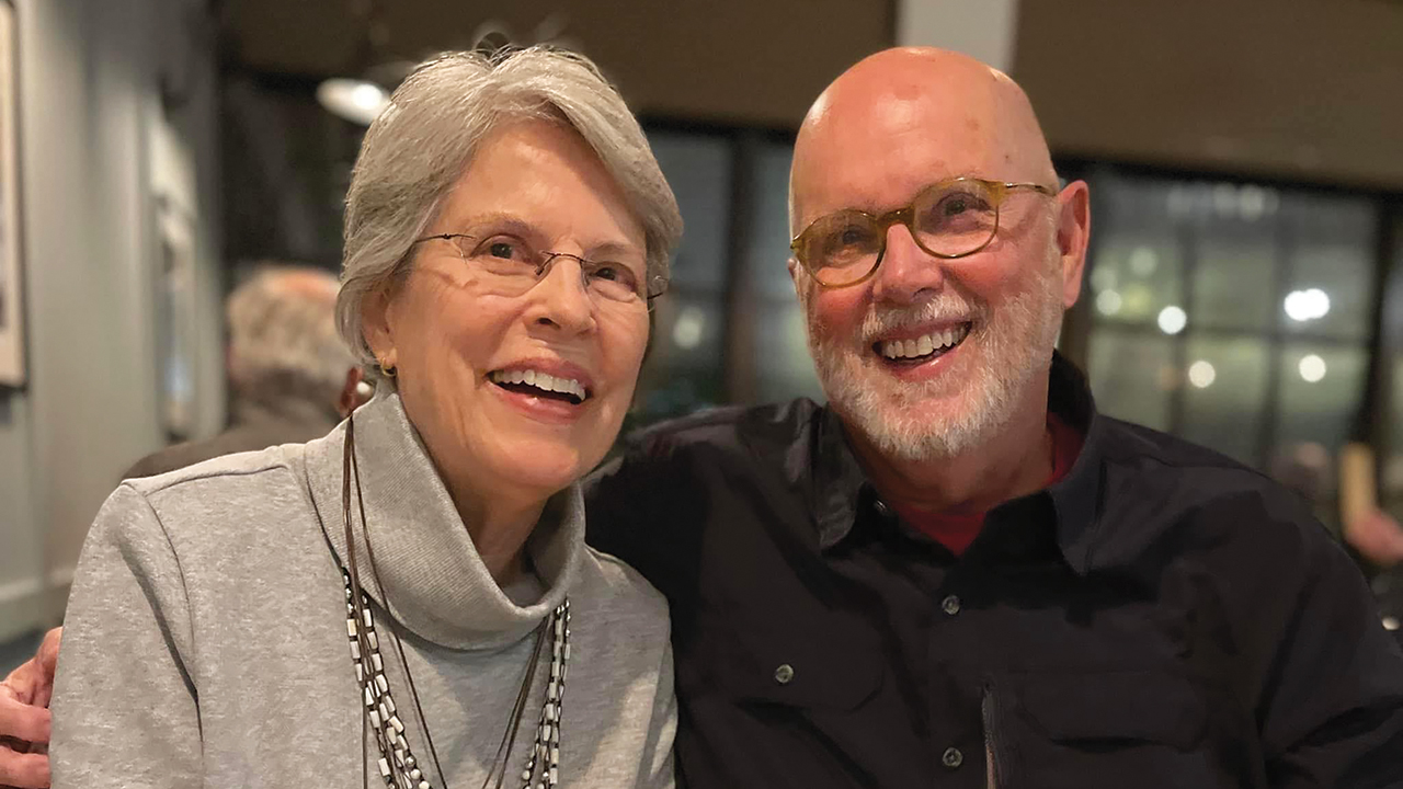 Leslie and Peter Knapp — Courtesy of Peter Knapp