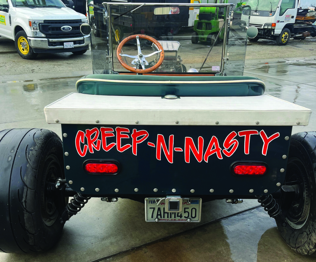 “Creep-N-Nasty” is a hot rod built out of a 1923 Ford Model T that was sold in December to support Mennonite Central Committee. — Jerry Koop