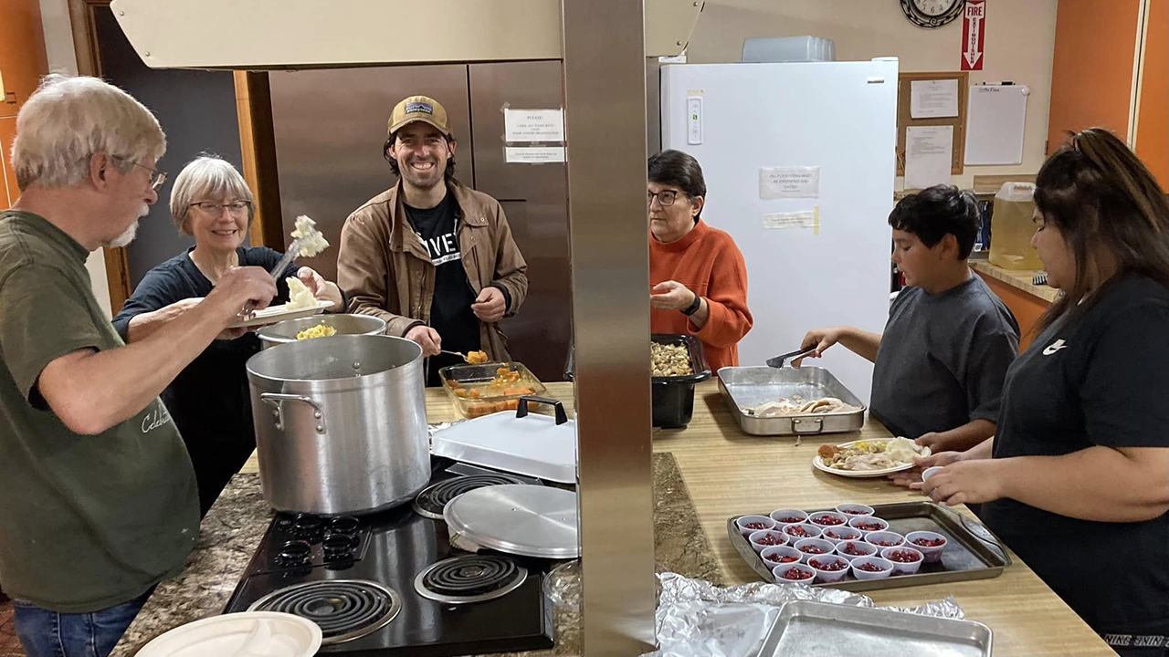 Adults and children enjoy carnival activities at the Southeast Keizer Community Center in June. — Courtesy of Joseph Penner