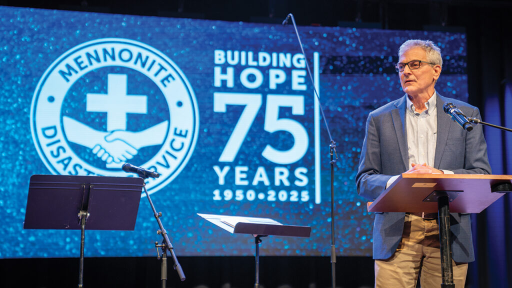 Kevin King, MDS executive director: “Our volunteers are salt and light.” — Paul Hunt/MDS