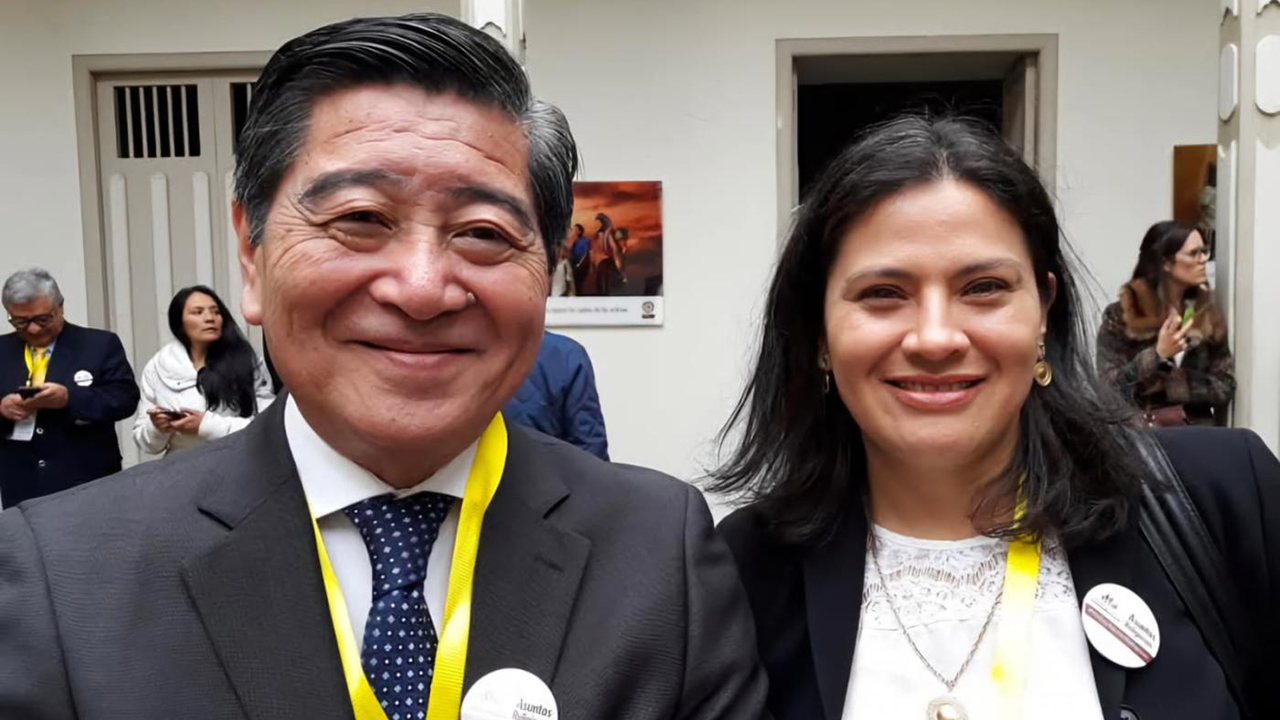 Humberto Shikiya and Jenny Neme. — World Council of Churches