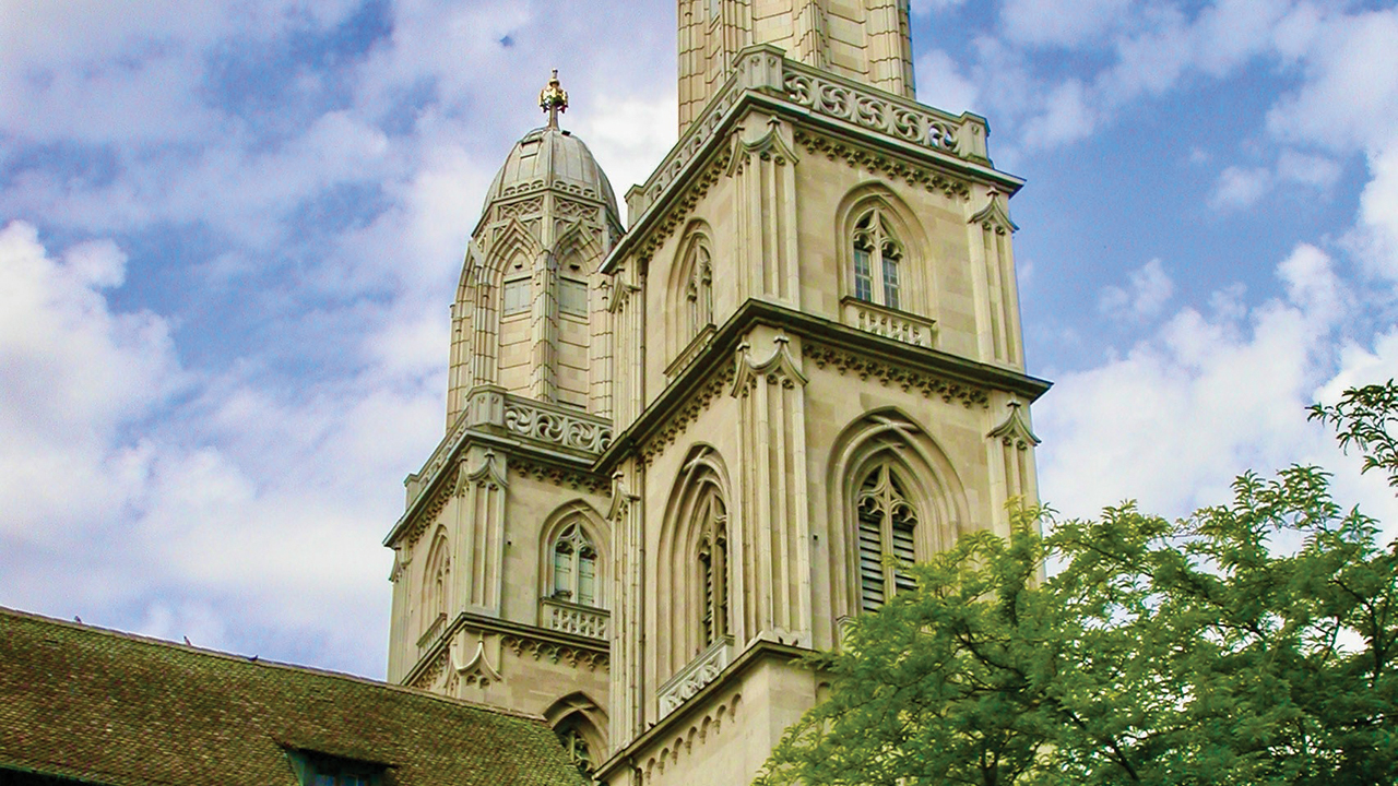 The Grossmünster in Zurich, Switzerland. — John Sharp
