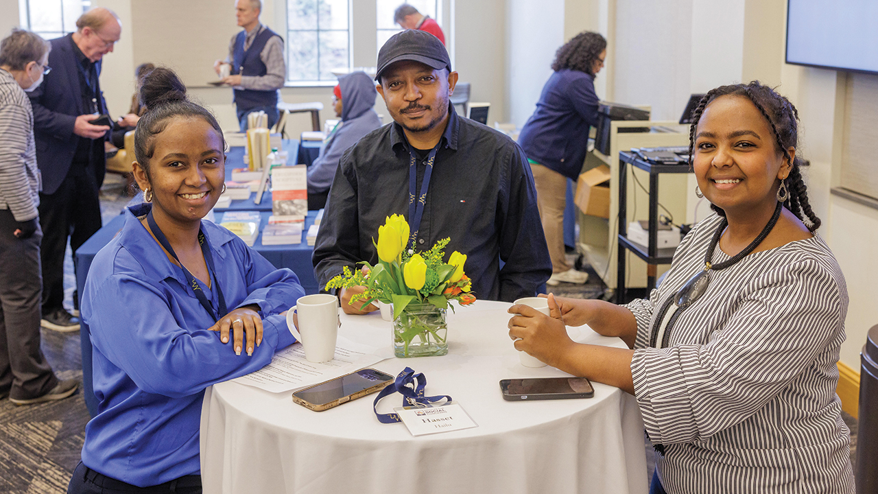 AMBS Ethiopian students attend the conference on religious nationalism. — Peter Ringenberg Photography