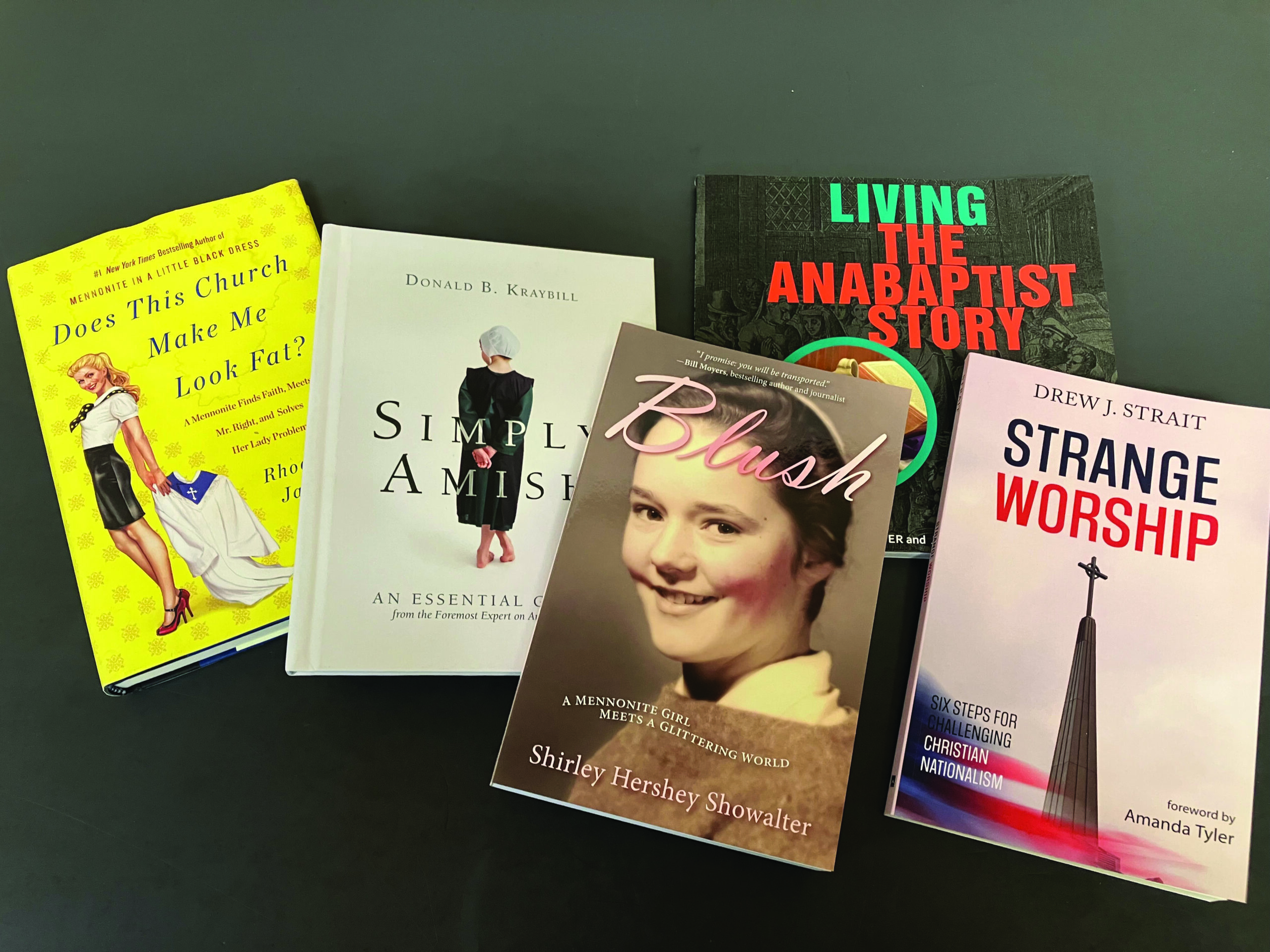 Books at MennoCon25.